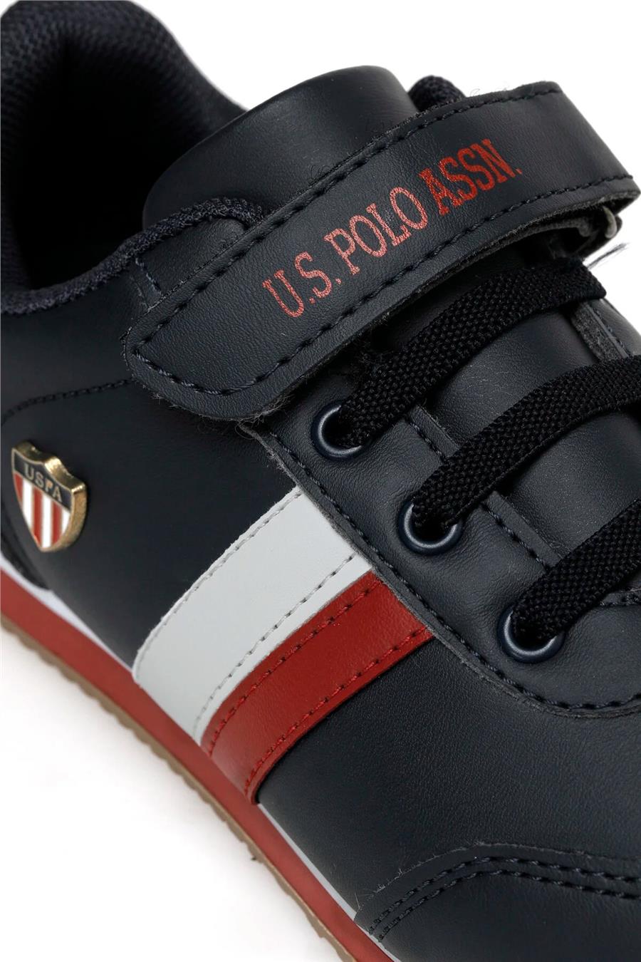 Us Polo Bonı Wt 3Pr Lacivert Filet Erkek Çocuk Sneaker Ayakkabı