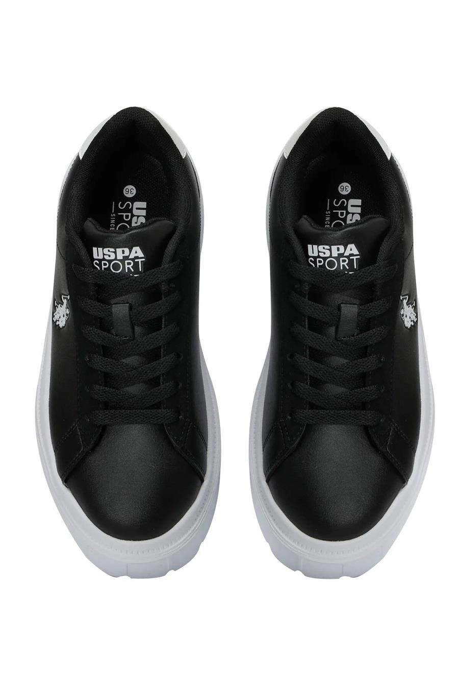 Us Polo Mezzo 3Pr Siyah Kadın Sneaker Ayakkabı