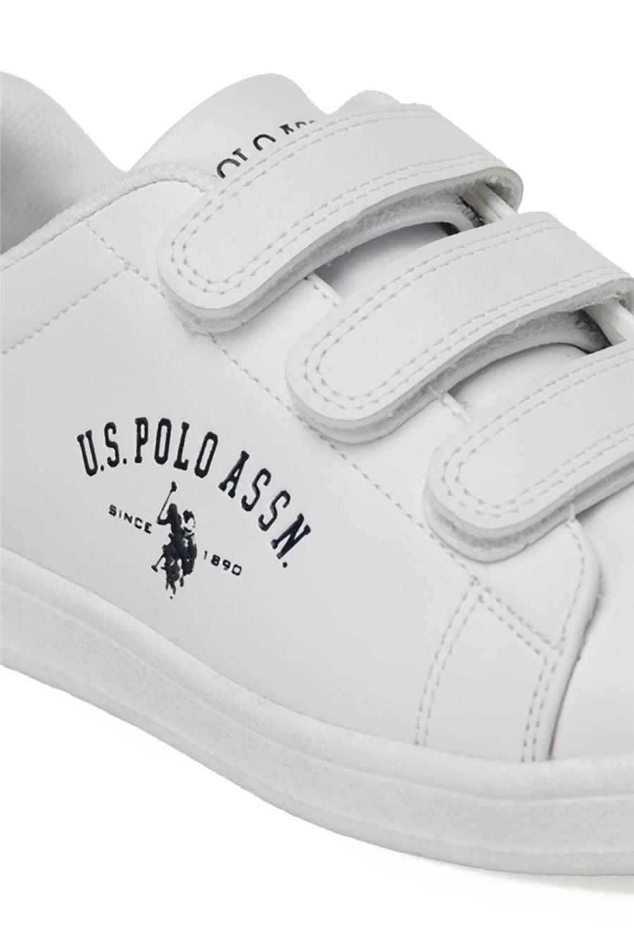 Us Polo Sınger 3Pr Beyaz Kadın Sneaker Ayakkabı
