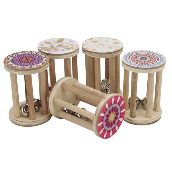 Jwin KZ-602 Kafesli Ahşap El Zili Orff - Ritim Aleti