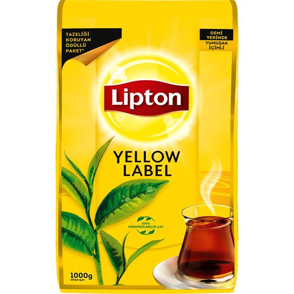 Lipton 1 Kg Pouch Yellow Label Sarı Paket