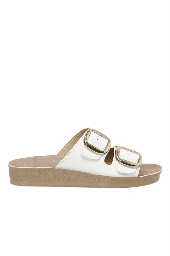 Polarıs 5M 401056 Z5Fx Beyaz Zenne Dıs Gıyım Terlık | Çetinkaya