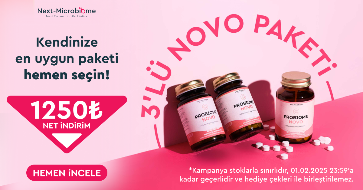 3 adet Novo alımında Net 1250TL indirim