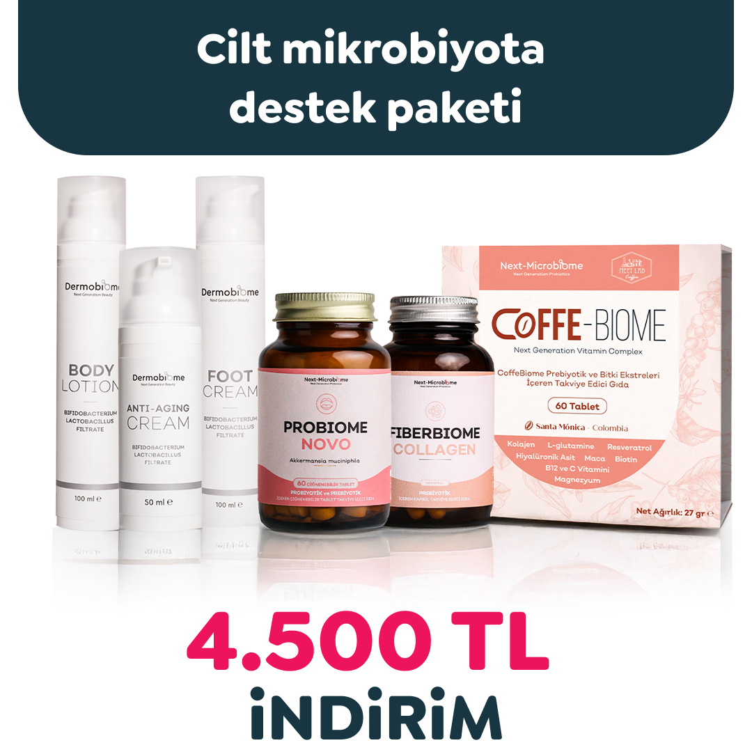 Cilt mikrobiyota destek paketi