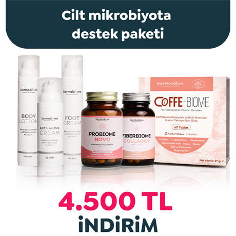Cilt mikrobiyota destek paketi