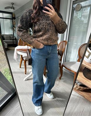 Lady Straight Jean Mavi