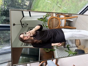 Salaş Oversize Tshirt Siyah