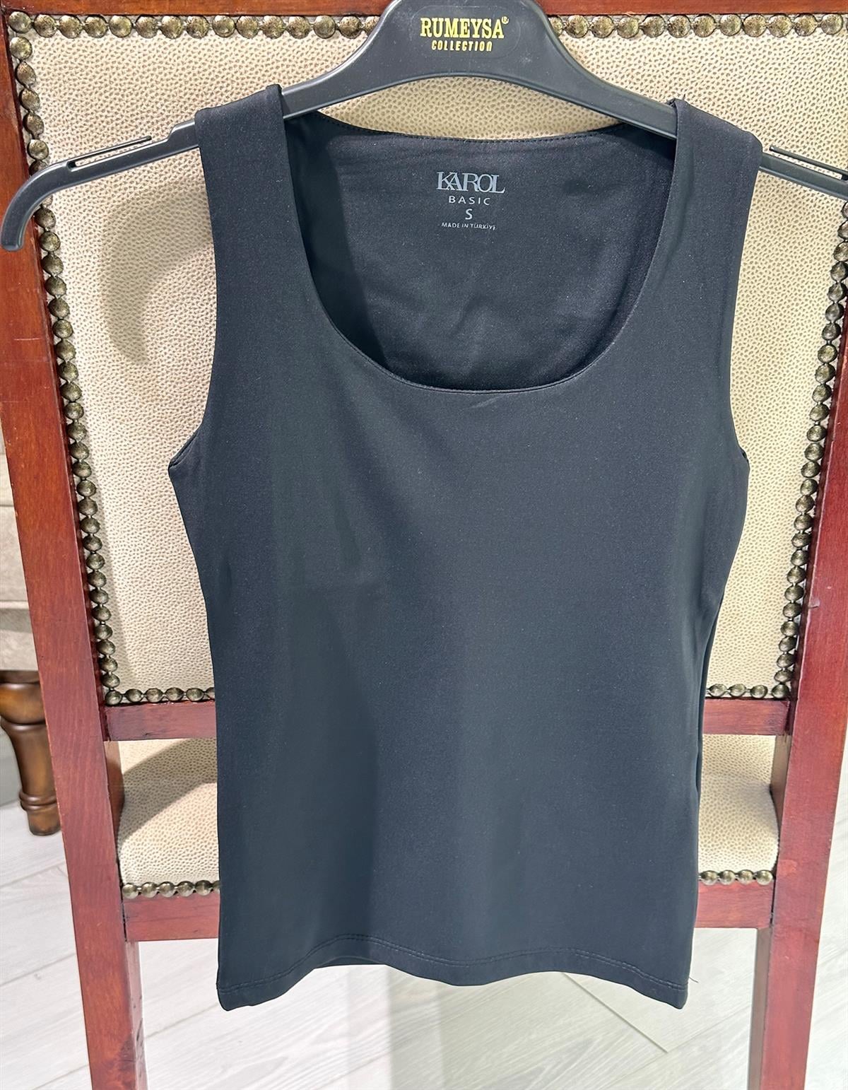 Karol Basic Likralı Atlet Siyah