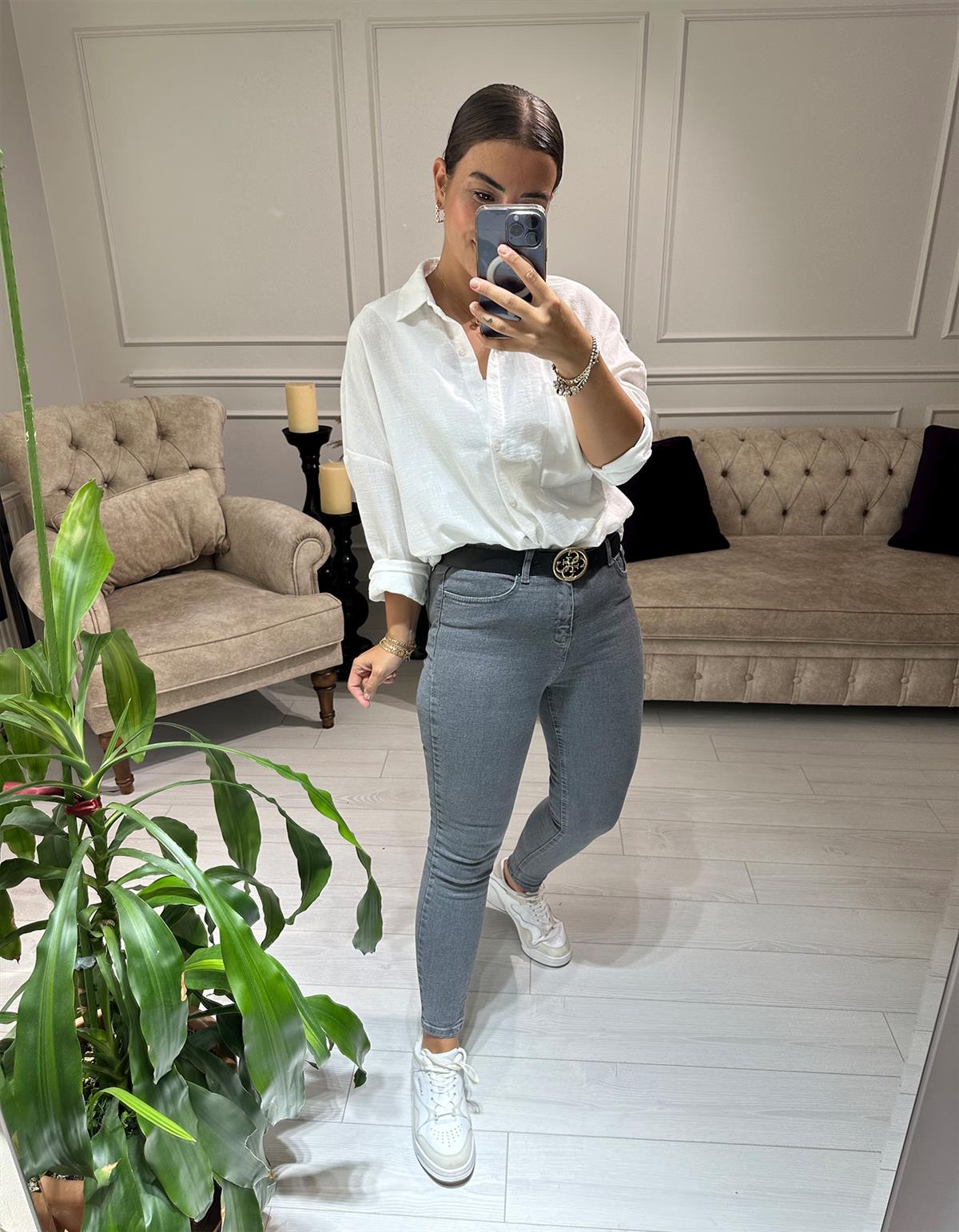 Yeni Sihirli Jean Gri