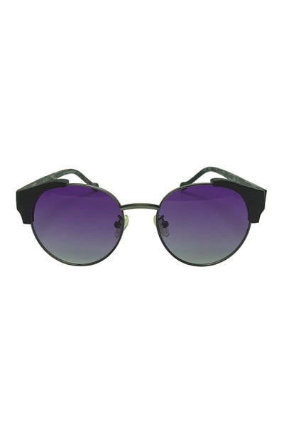 Burlington Mod.5355 c.82  Ekartman 52-18 Siyah Gri Kadın Güneş Gözlüğü 