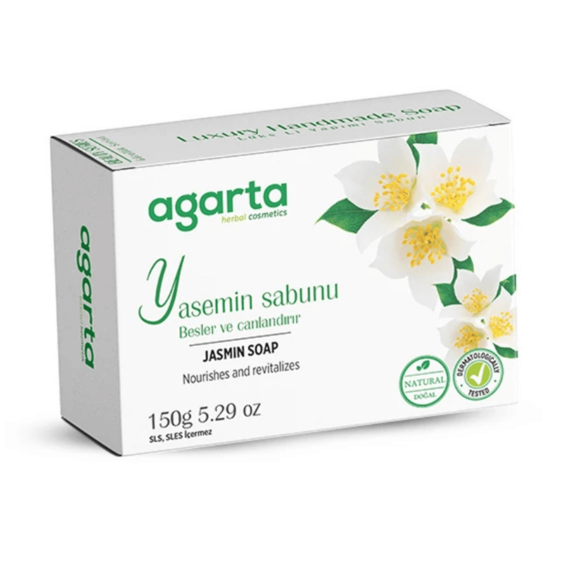 AGARTA - SABUN DOĞAL CİLT EL YAPIMI YASEMİN 150 GR