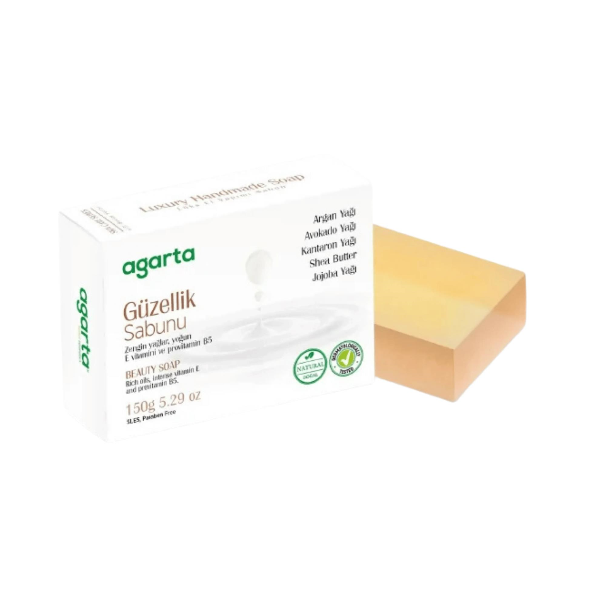 AGARTA - SABUN DOĞAL GÜZELLİK SABUNU 150 GR