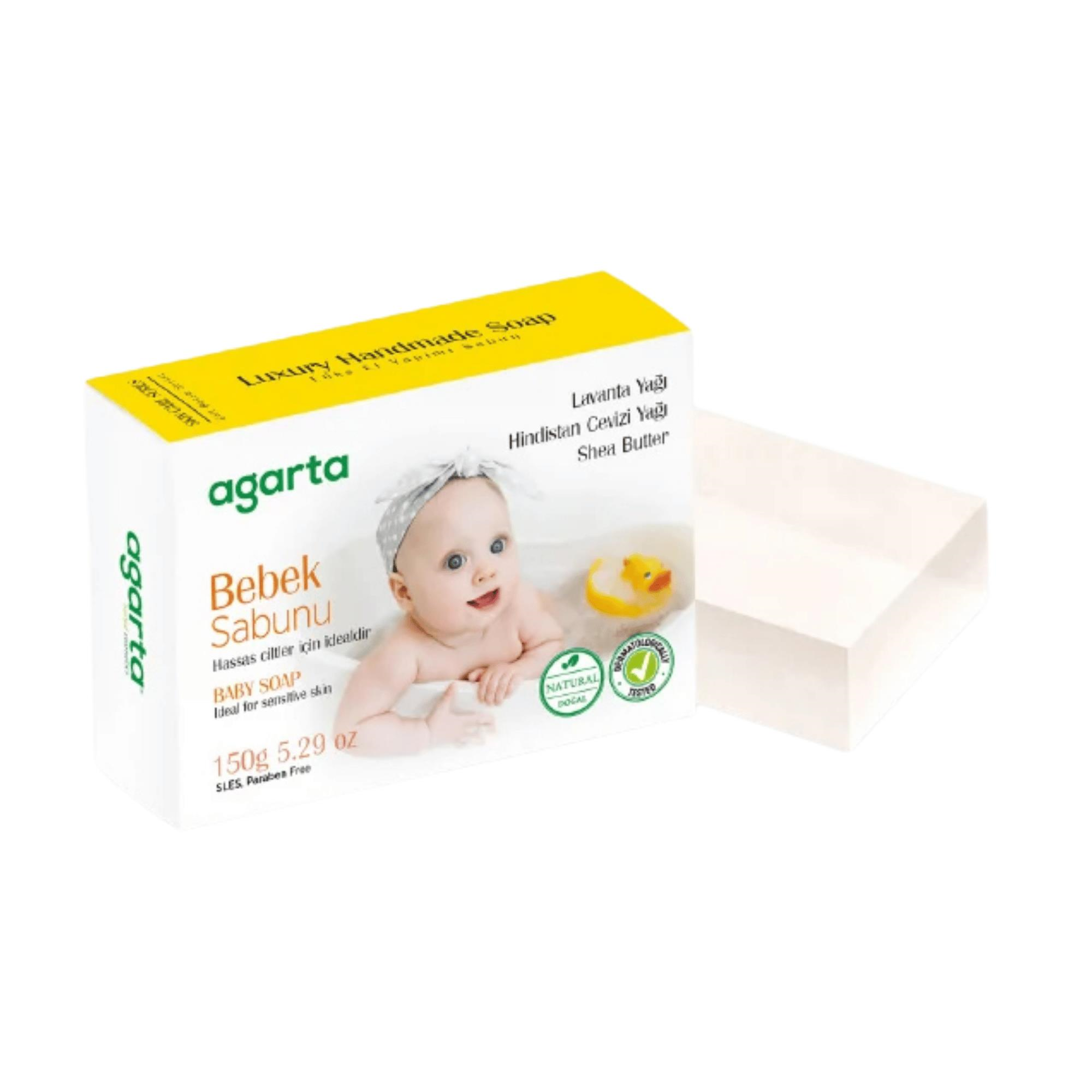 AGARTA - SABUN DOĞAL HASSAS CİLT İÇİN BEBEK 150 GR