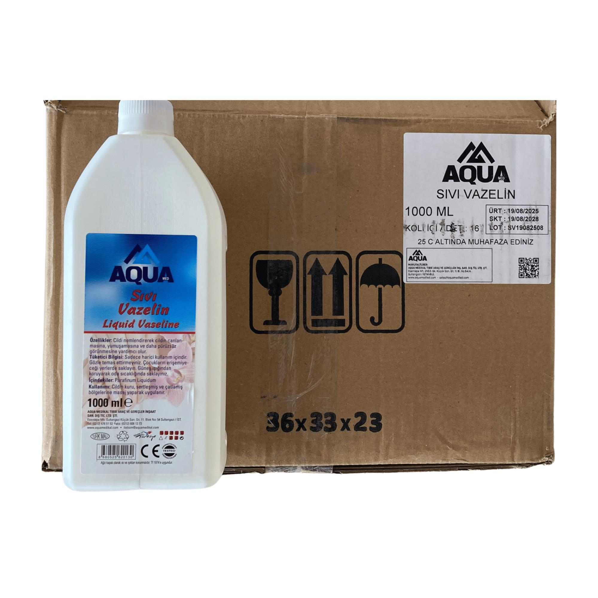 AQUA - SIVI VAZELİN 1 LT - 16 ADET