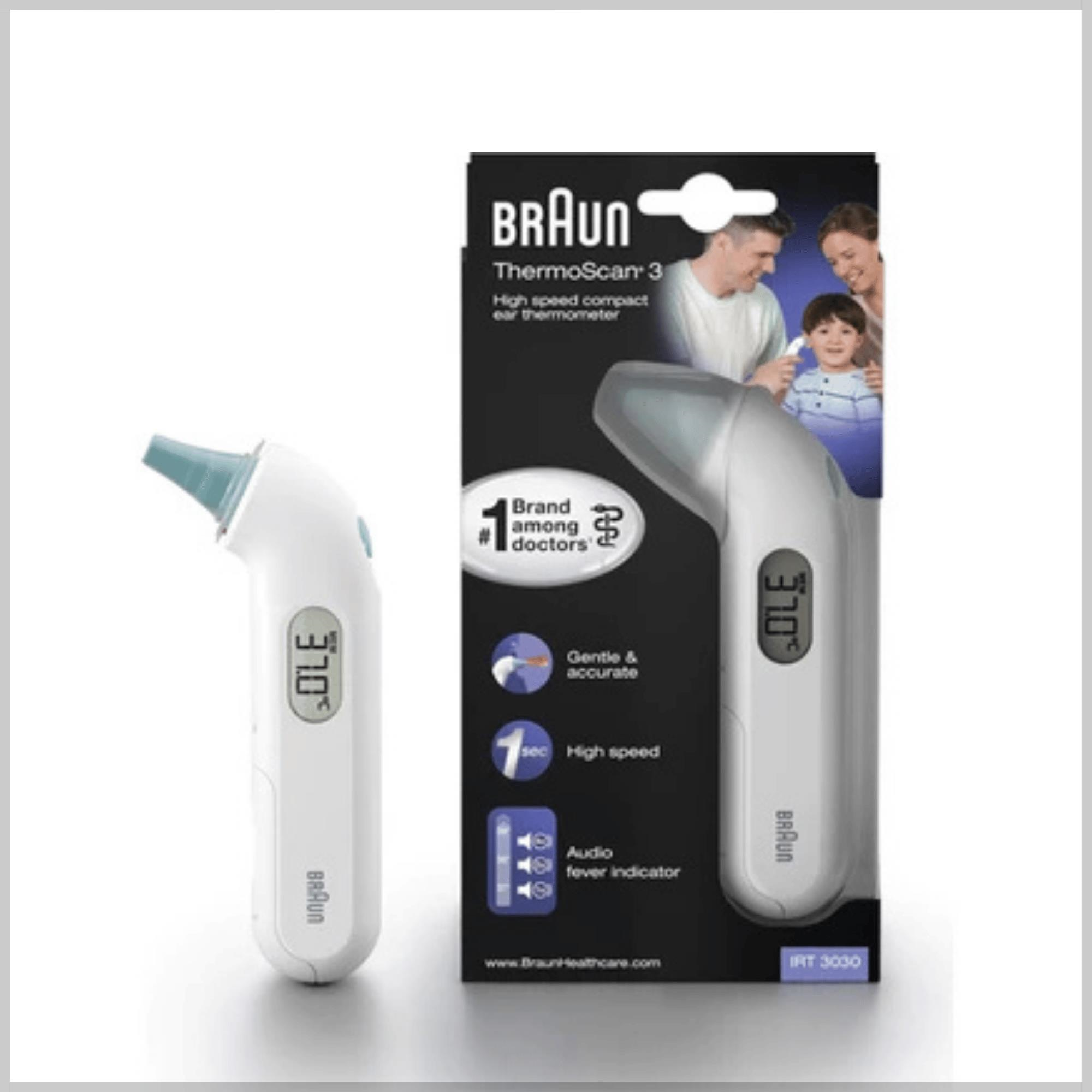 BBRAUN - KULAKTAN ATEŞ ÖLÇER THERMOSCAN 3 IRT REF: 3030