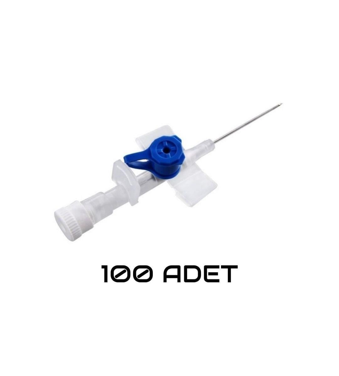 BEYBİ - ANJİOKAT 22G MAVİ - 100 ADET
