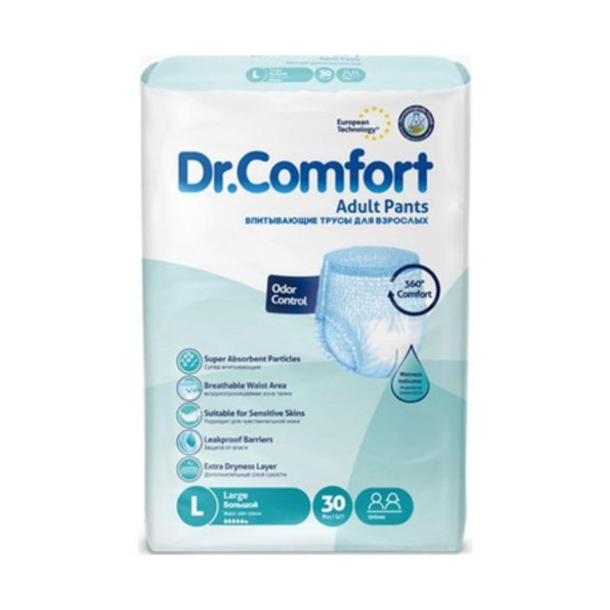 DR. COMFORT - HASTA BEZİ KÜLOTLU LARGE 30 ADET 1 PAKET