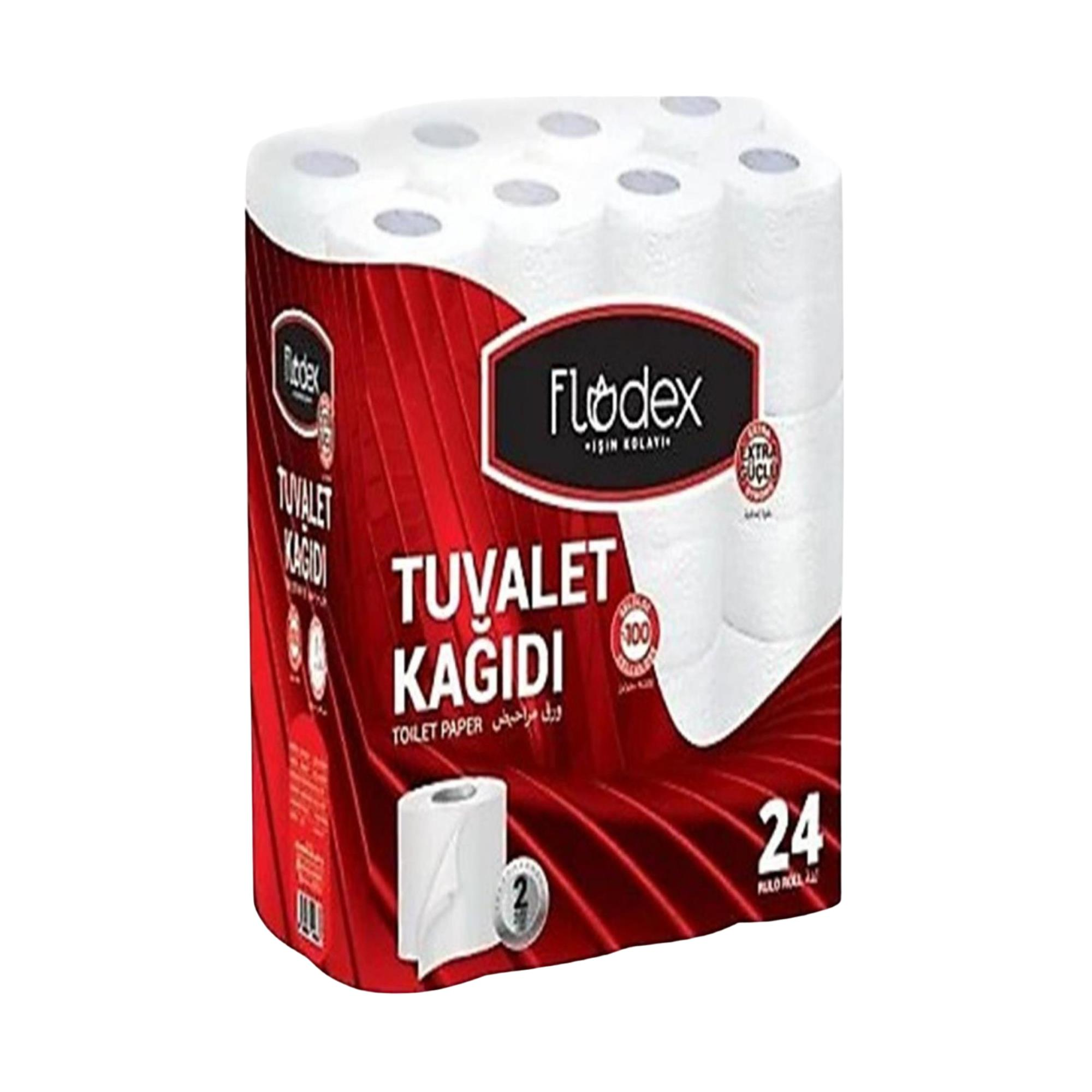 FLODEX - TUVALET KAĞIDI 2 KATLI 24 ADETLİ 1 PAKET