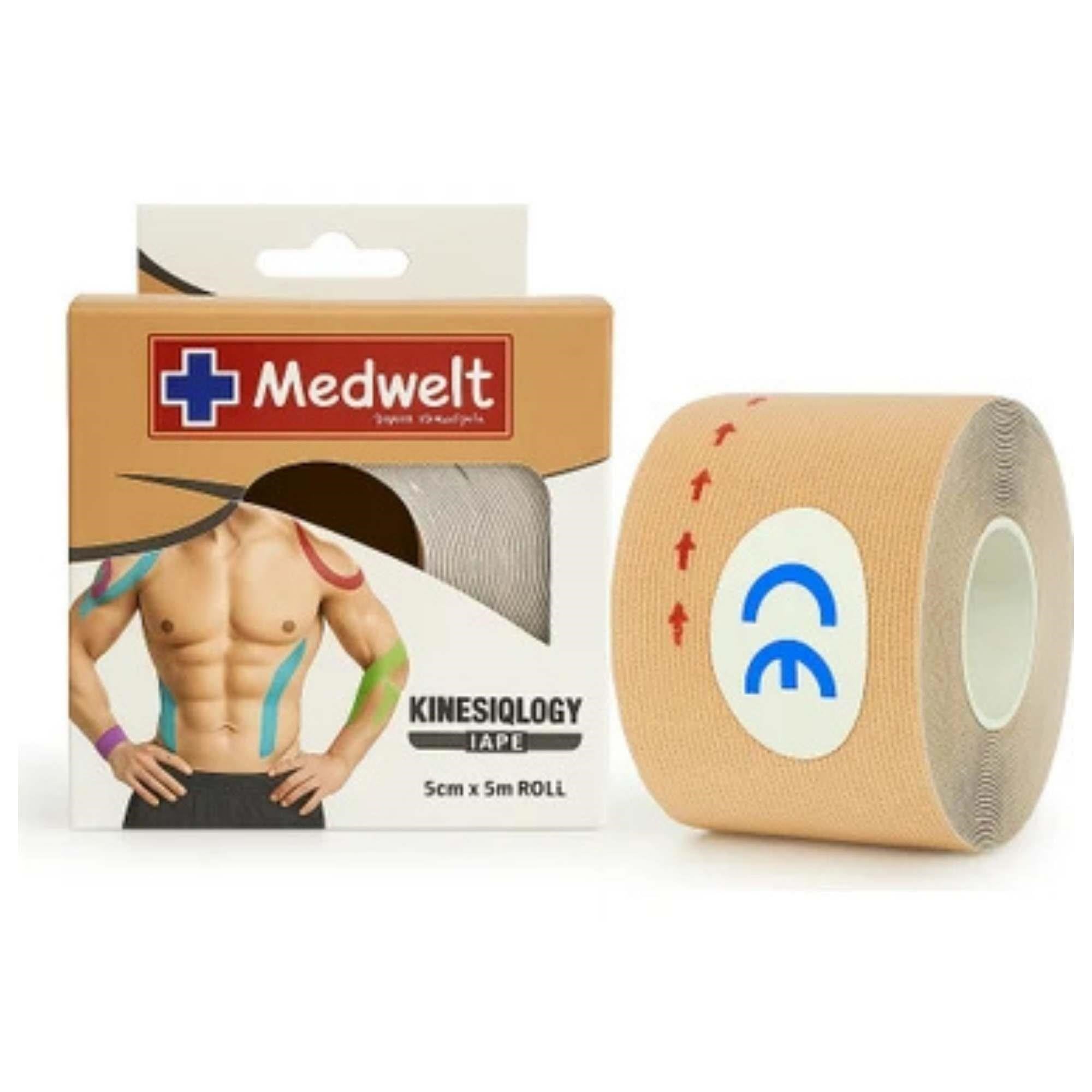 MEDWELT - KİNESİYOLOJİ BANDI 5CMX5M TEN