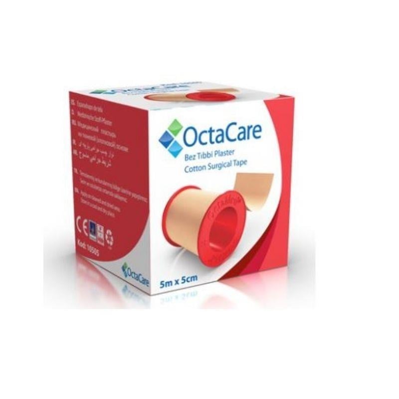 OCTAMED - BEZ FLASTER 5CM X 5MT REF:10505 - 1 ADET