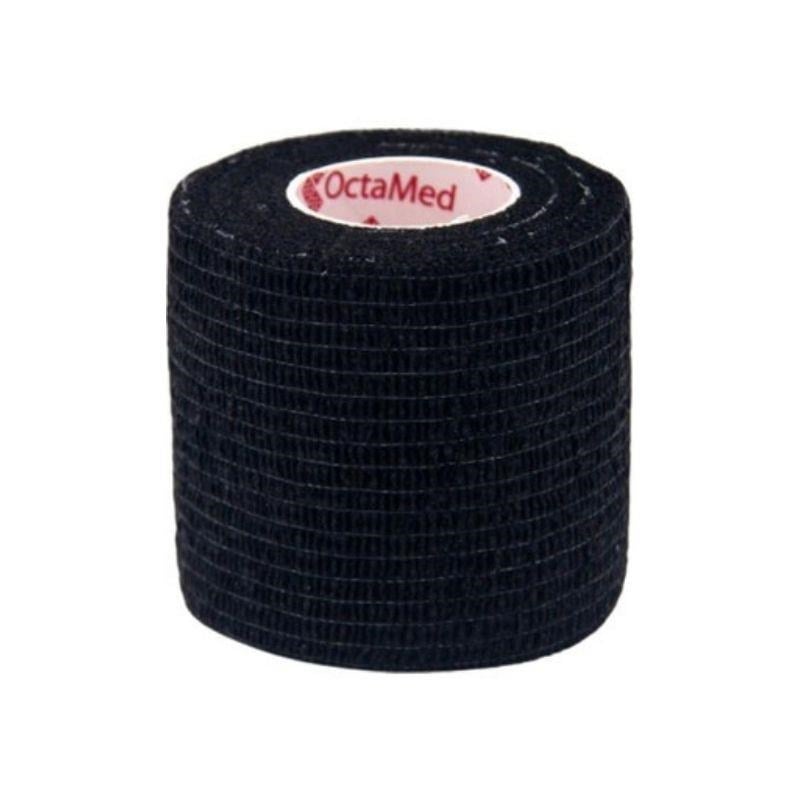 OCTAMED - KENDİNDEN YAPIŞKANLI COBAN BANDAJ 10CM X 4.5M SİYAH - 1 ADET