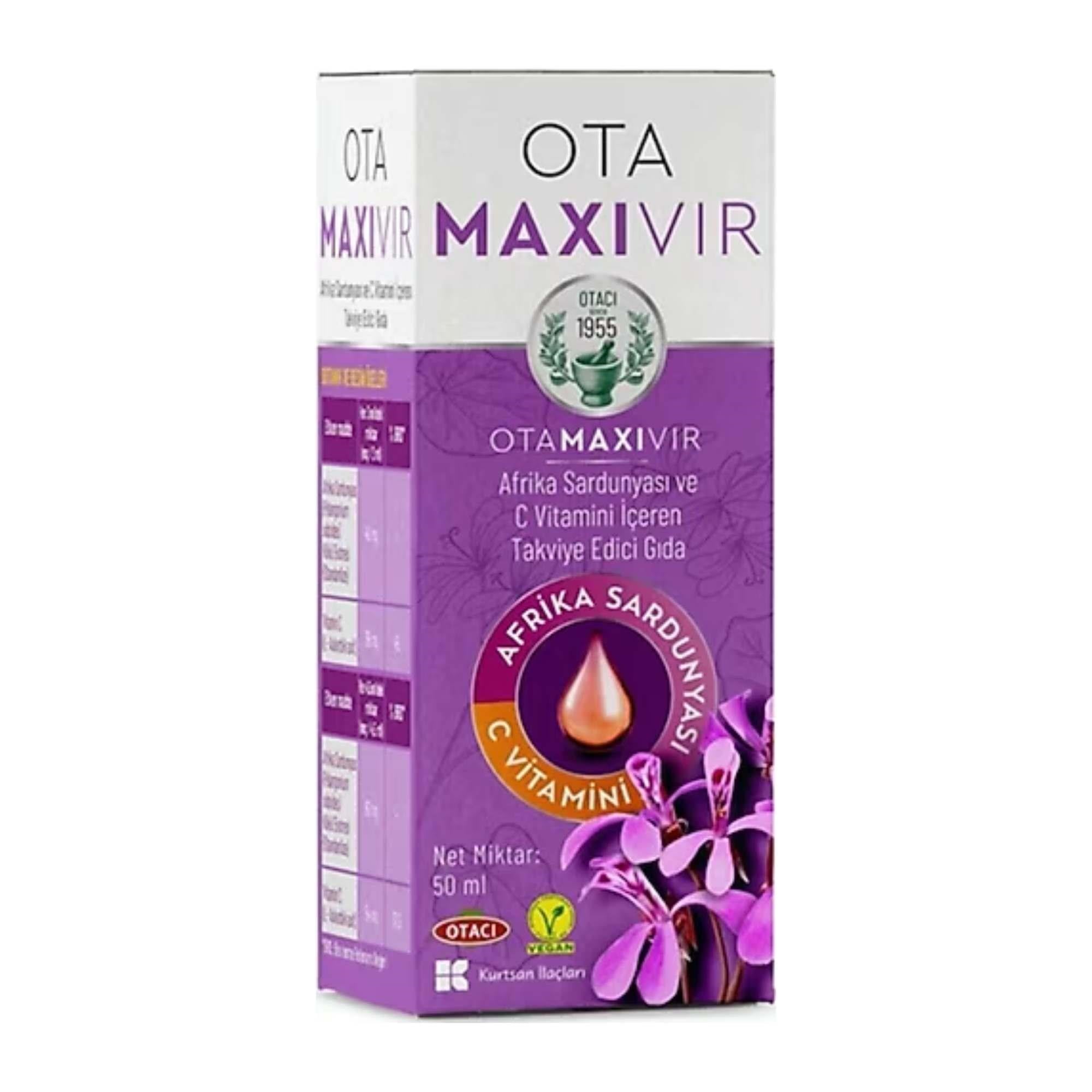 OTACI - OTAMAXİVİR MAXİVİR TAKVİYE EDİCİ GIDA 50 ML