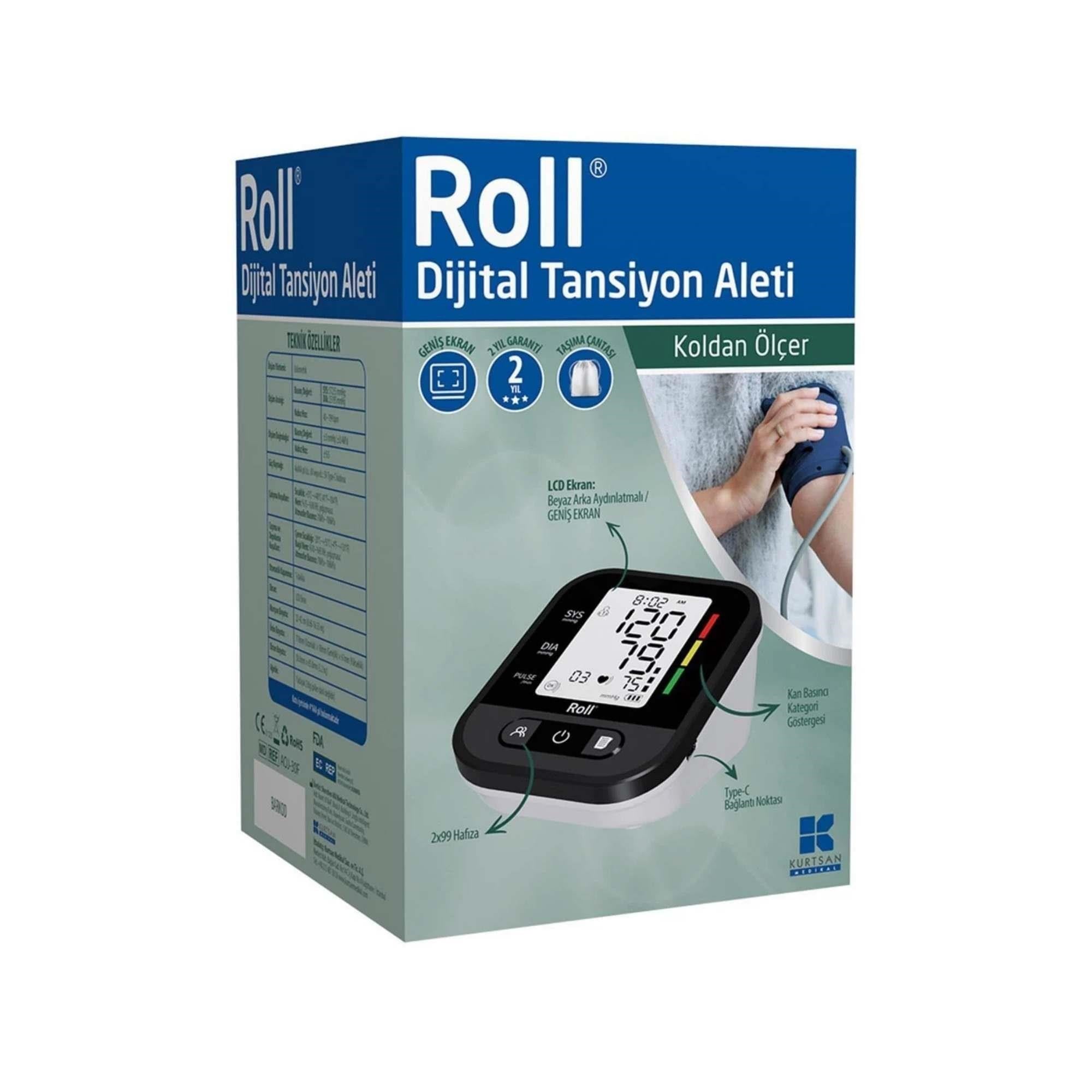ROLL - TANSİYON ALETİ DİJİTAL KOLDAN ÖLÇER KONUŞAN