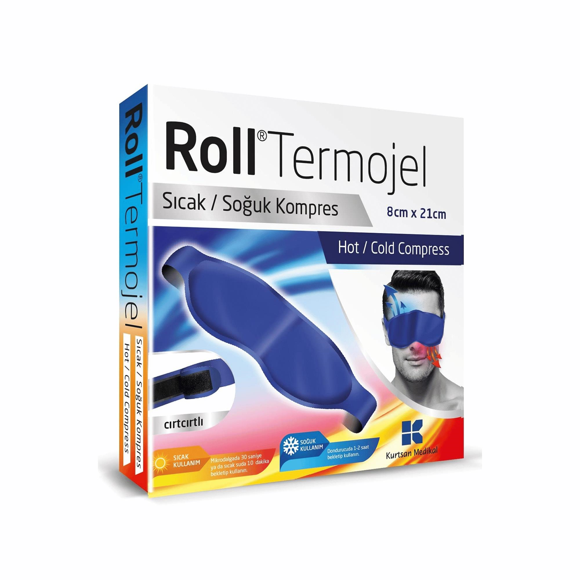 ROLL - TERMOJEL SICAK SOĞUK KOMPRES GÖZALIN 8CM X 21CM