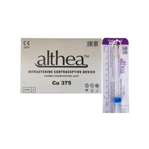 ALTHEA - RAHİM İÇİ DOĞUM KONTROL C SPİRAL - REF: CU 375 - 25 ADET