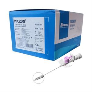 GDK&ROMSONS - INTRA-CATH ANJİOKAT 26G MOR - 100 ADET