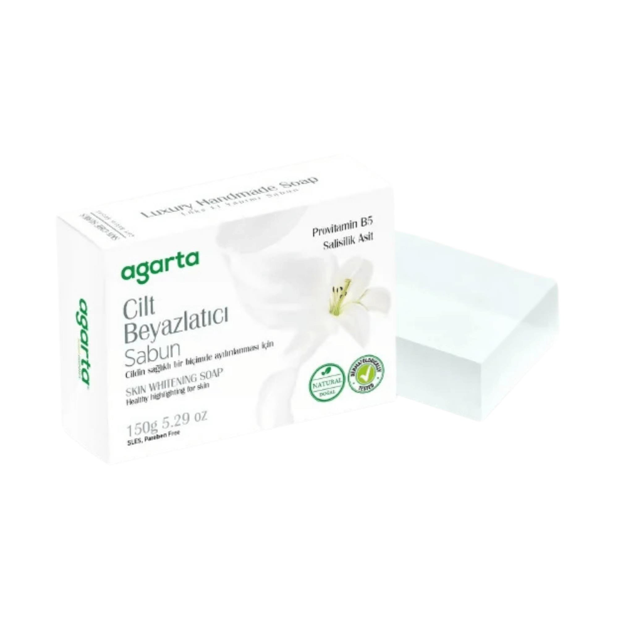 AGARTA - SABUN DOĞAL CİLT BEYAZLATICI 150 GR