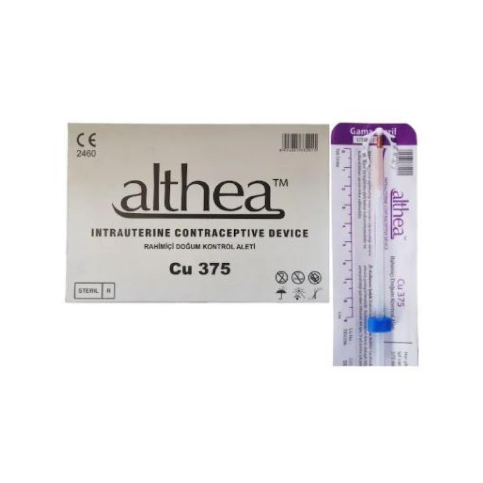 ALTHEA - RAHİM İÇİ DOĞUM KONTROL C SPİRAL - REF: CU 375 - 25 ADET