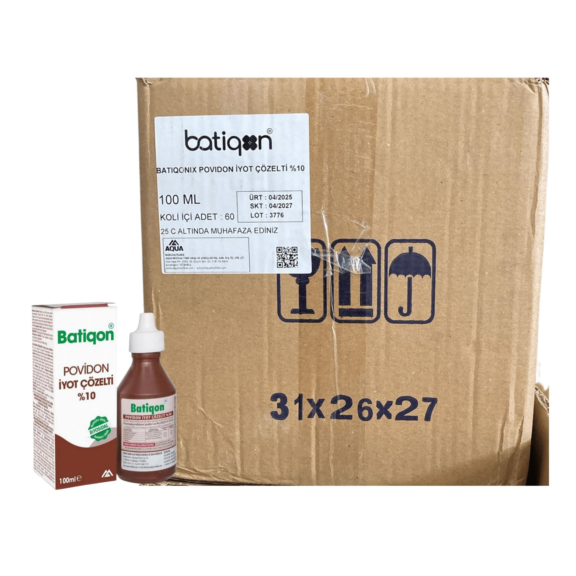 AQUA - BATİKON 100 ML - 60 ADET 1 KOLİ