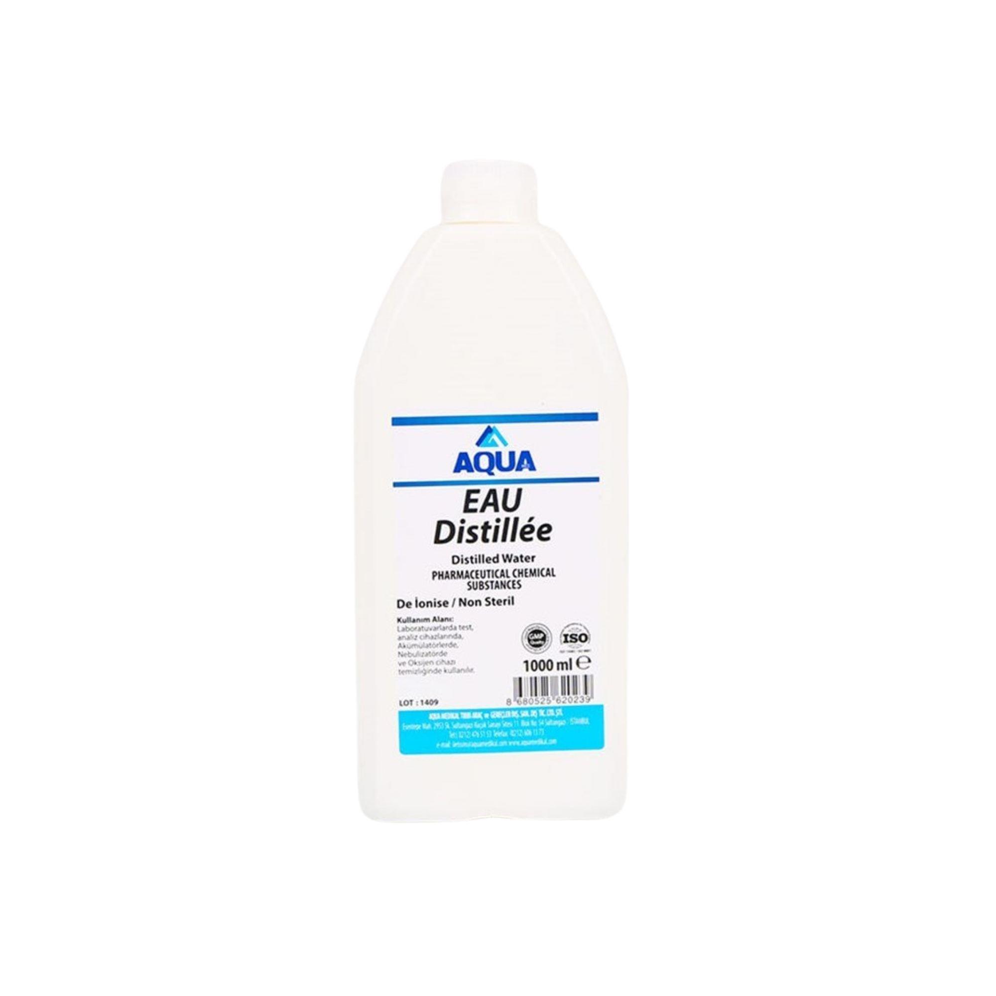 AQUA - DİSTİLE SU 1LT