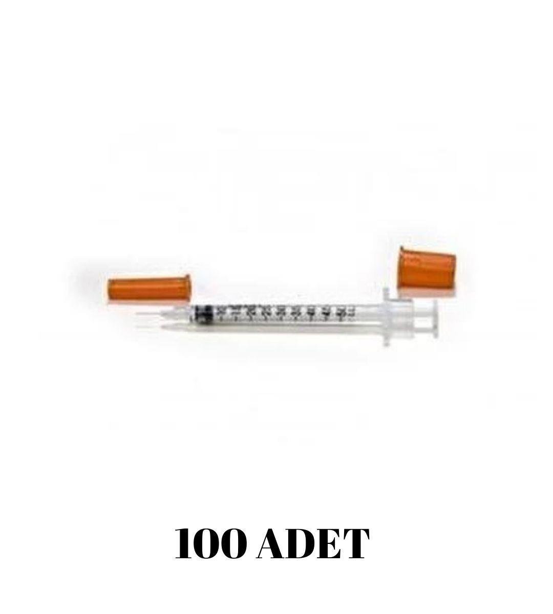 BERİKA - 0.5ML SÜPER İNSULİN TURUNCU 30G X 8MM - 100 ADET