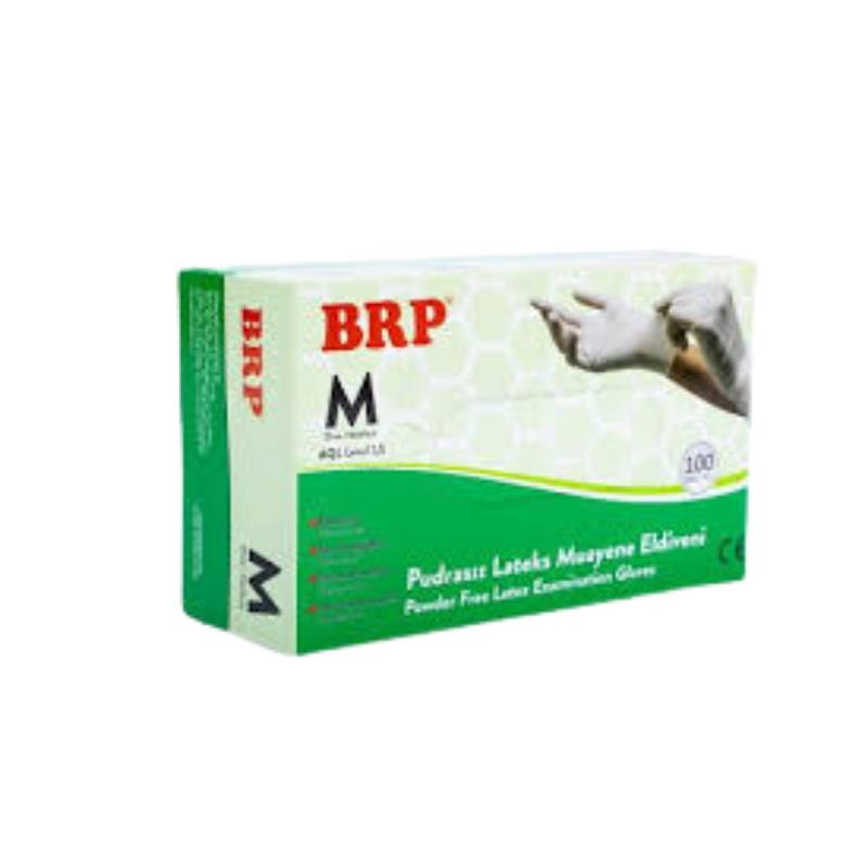 BRP - MUAYENE ELDİVENİ PUDRASIZ LATEKS MEDİUM 100LÜ PAKET
