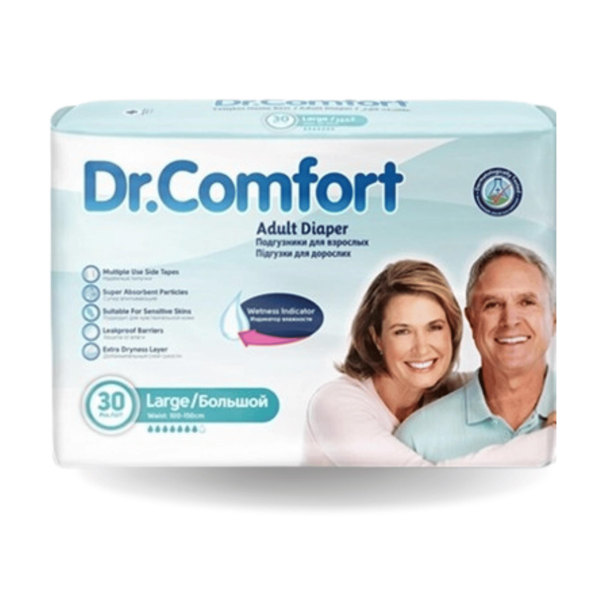 DR. COMFORT - HASTA ALTI BEZİ BEL BANTLI BAĞLAMALI LARGE 30LU