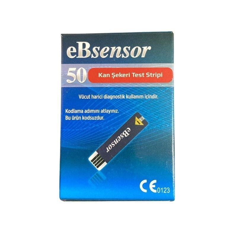 EBSENSOR -  ŞEKER ÖLÇÜM STRİBİ 50 ADET