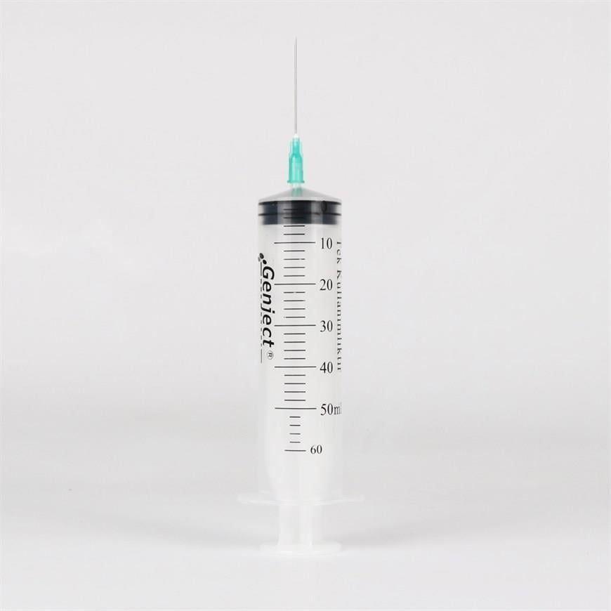 GENJECT - 50 ML 3PARÇA 21G 0.80X38MM ENJEKTÖR