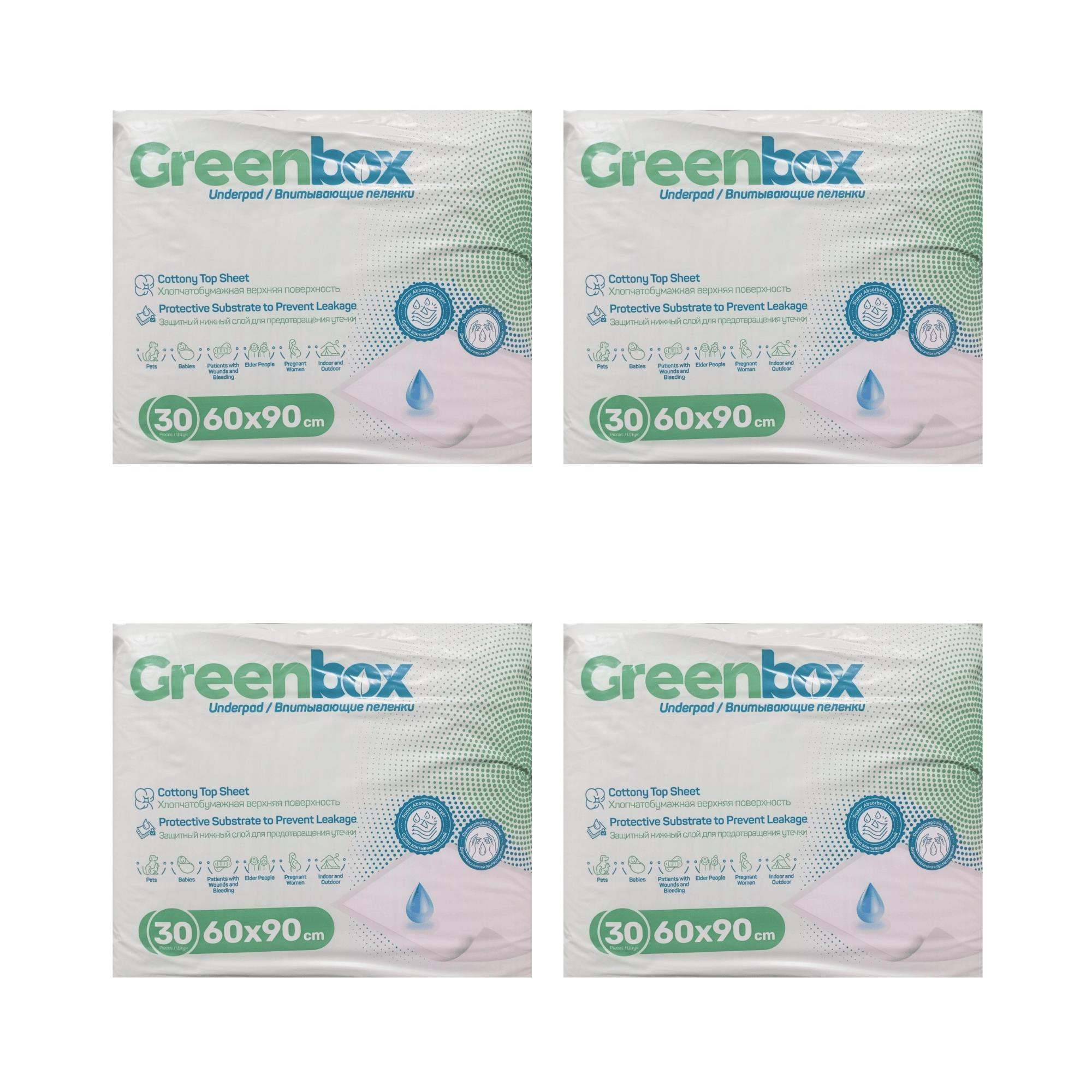 GREENBOX - HASTA ALTI SERME BEZİ 60X90 - 30 ADETLİ - 4 PAKET