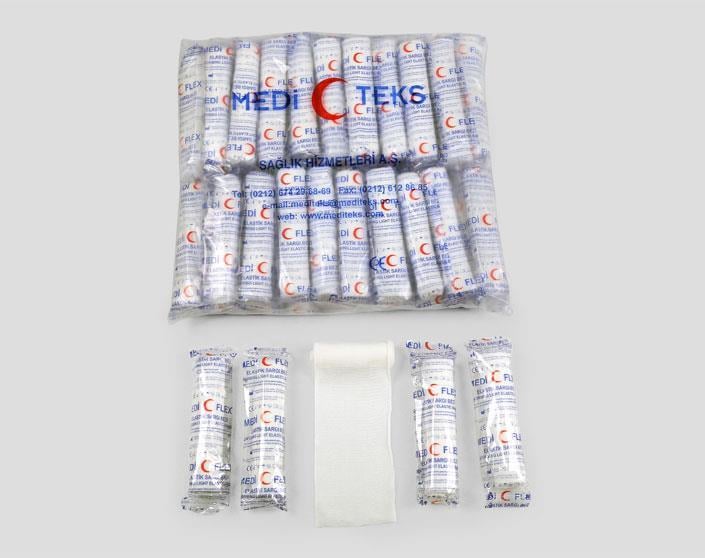 MEDİTEKS - ELASTİK SARGI BEZİ 20 CM X 200 CM