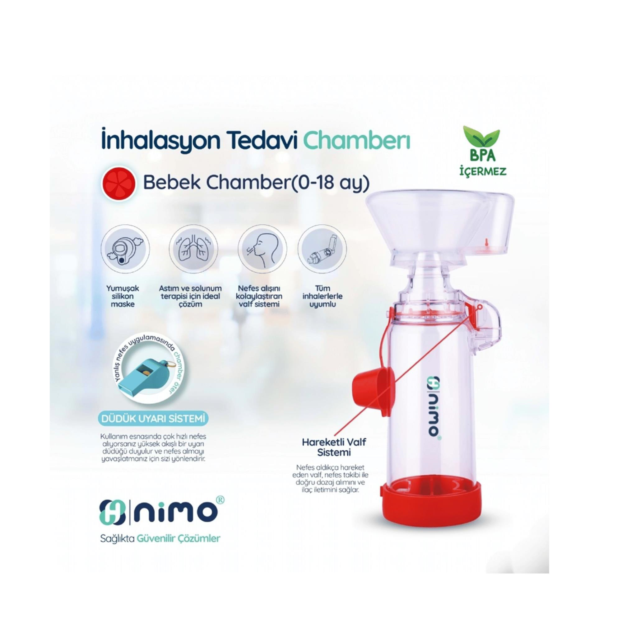 NİMO - BEBEK CHAMBER İNHALASYON TEDAVİ (0-18AY)