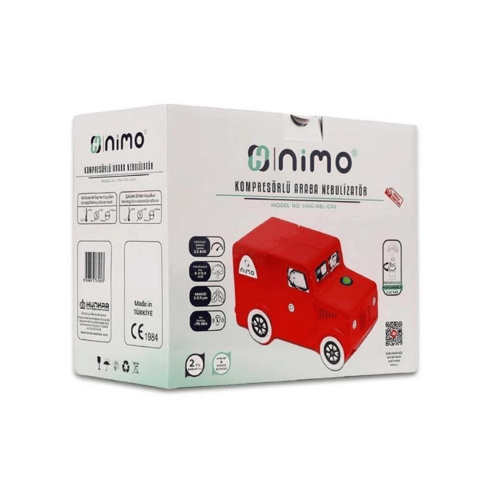 NİMO - KOMPRESÖRLÜ NEBULİZATÖR ARABA MODELİ HNK-NBL-CAR