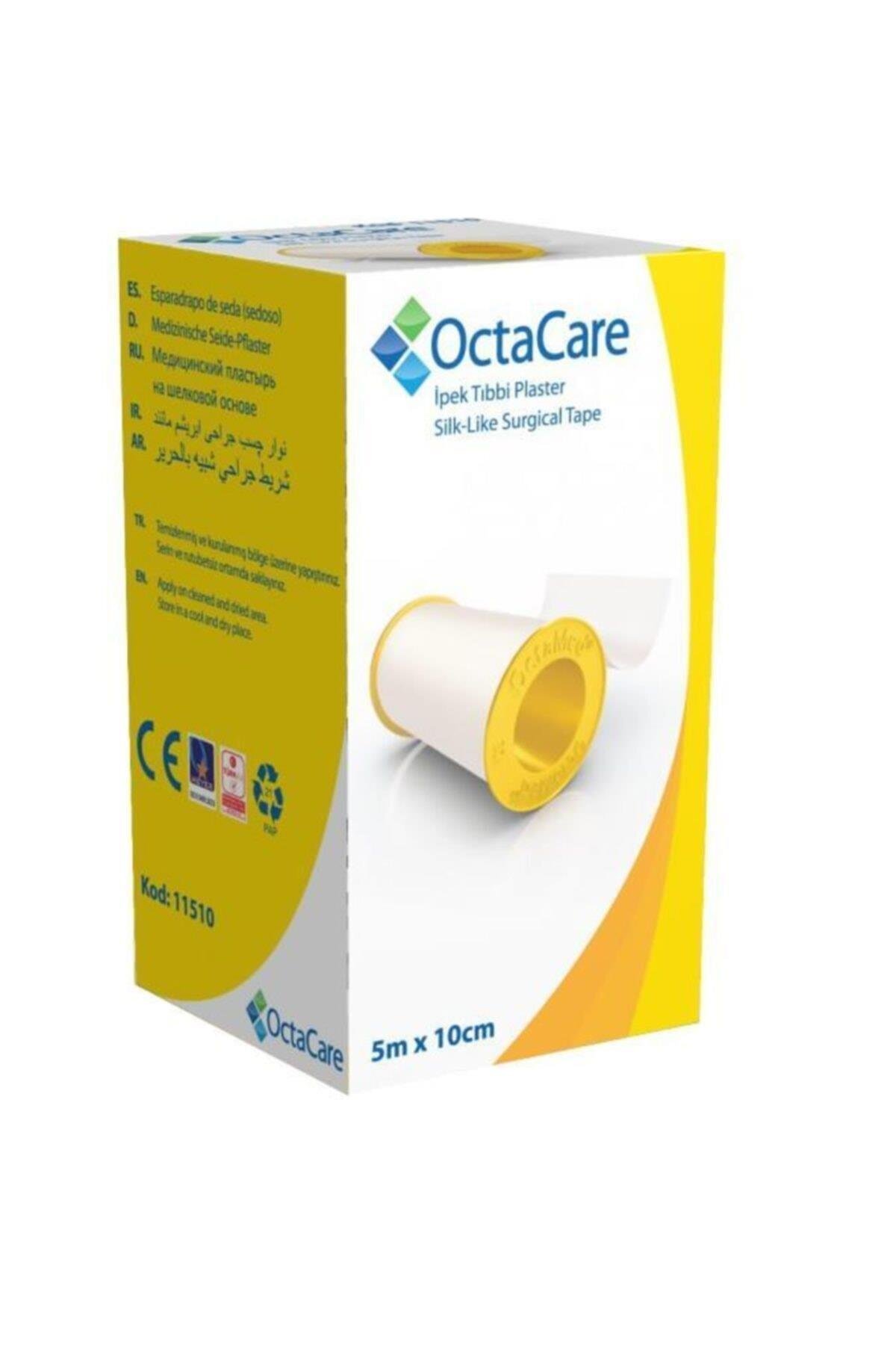 OCTAMED - FLASTER İPEK 10 CM X 5 MT 11510 - 5 ADET