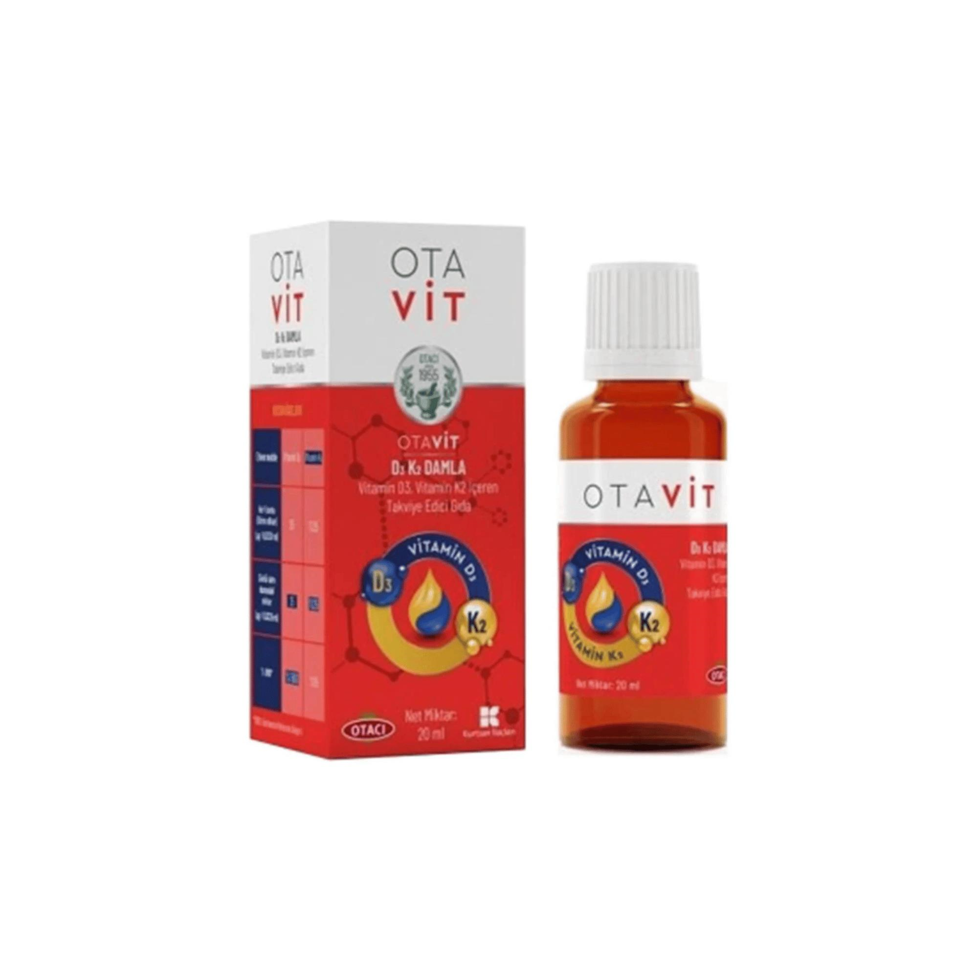 OTACI - OTAVİT D3 K2 DAMLA 20 ML