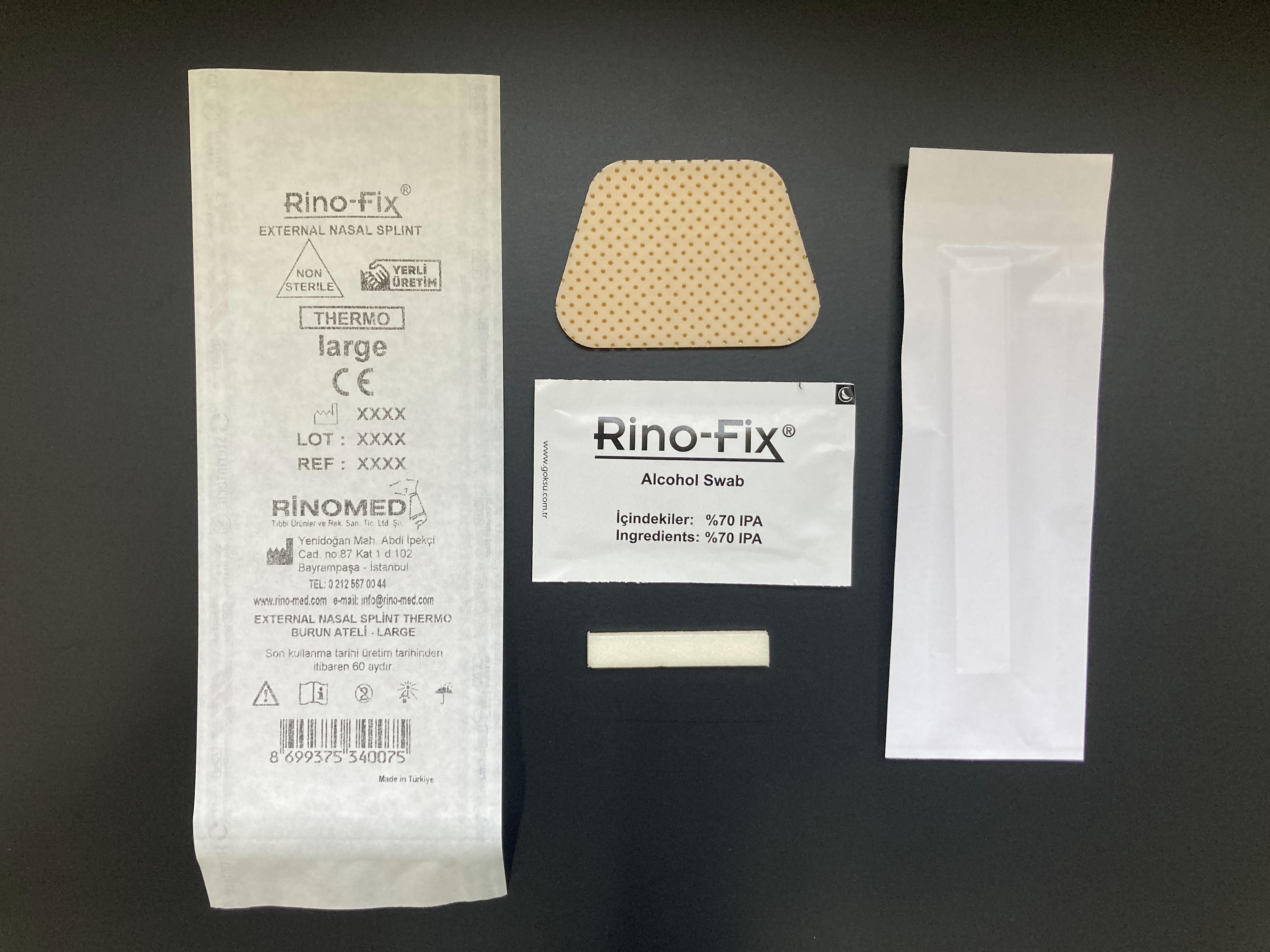 RİNOFİX - EXTERNAL NASAL SPLİNT THERMO BURUN ATELİ - LARGE
