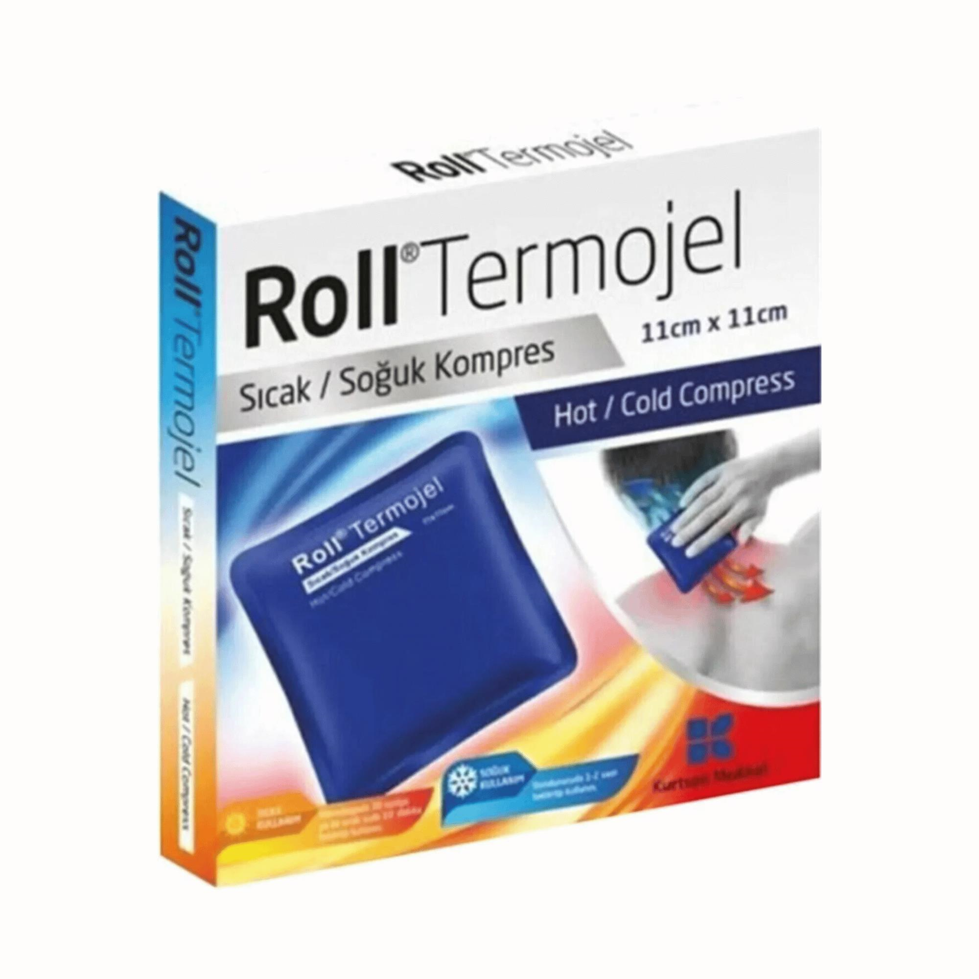 ROLL - TERMOJEL SICAK SOĞUK KOMPRES KÜÇÜK 11CM X 11CM