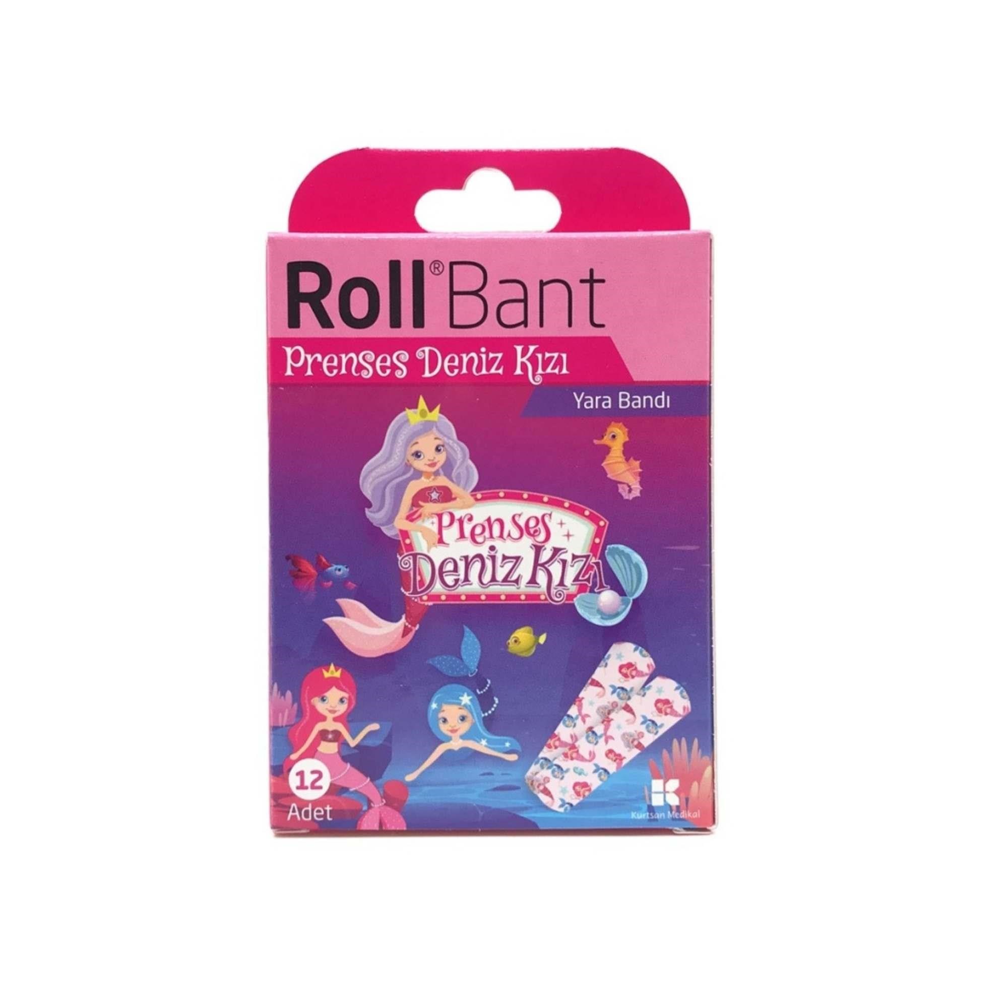 ROLL - YARA BANDI ÇOCUK PRENSES DENİZ KIZI 12Lİ