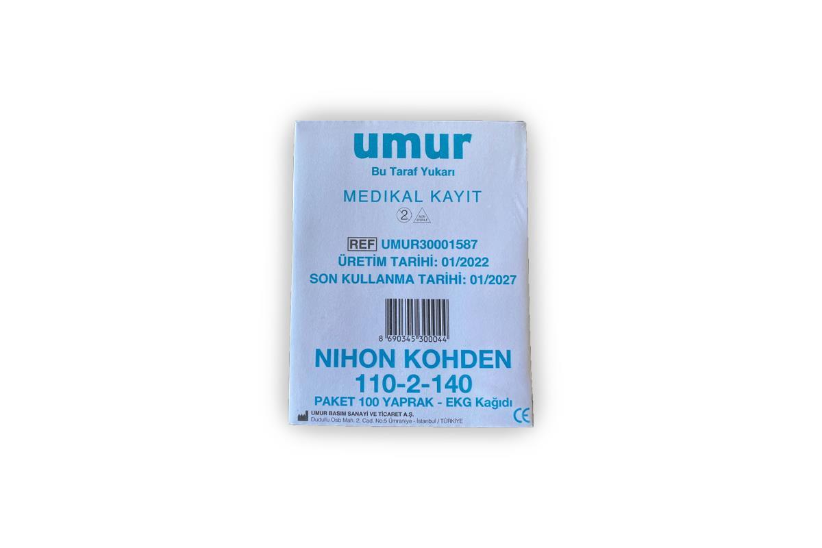UMUR EKG KAĞIDI NİHON KOHDEN 110-2-140