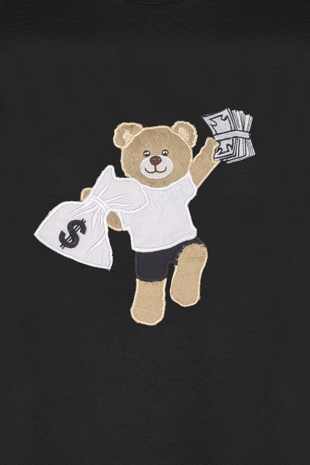 EMBROIDERED TEDDY BEAR sweatshirt
